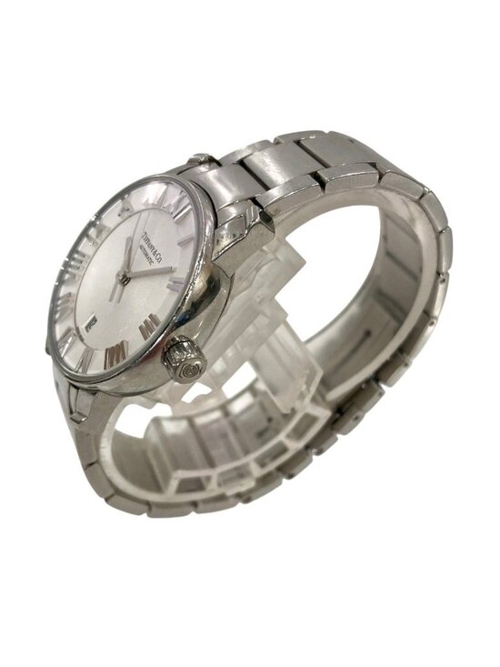 Tiffany & Co Atlas Dome Watch SS Automatic Silver Dial main image 4